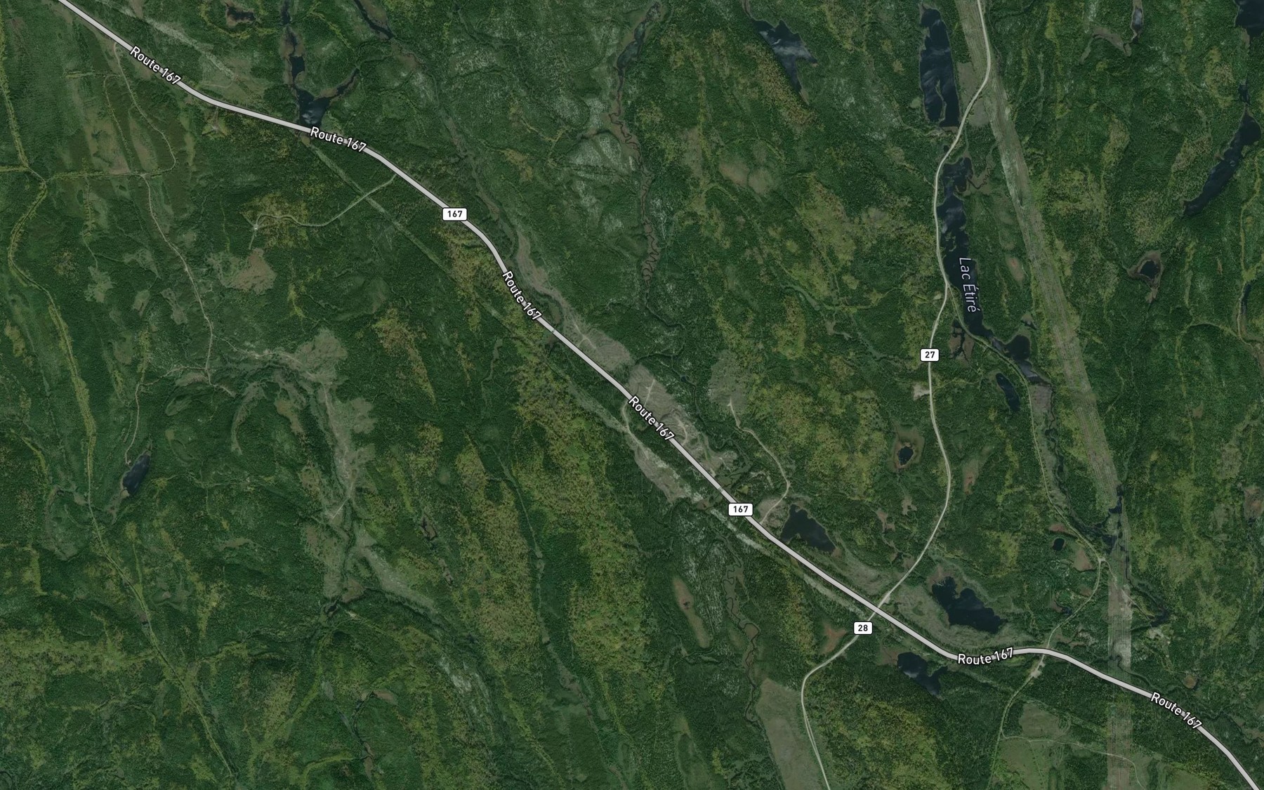 Satellite map of the Ruisseau Pomy
