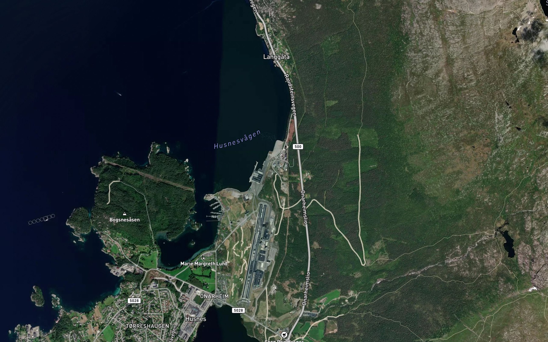 Satellite map of the Smaolderbekken
