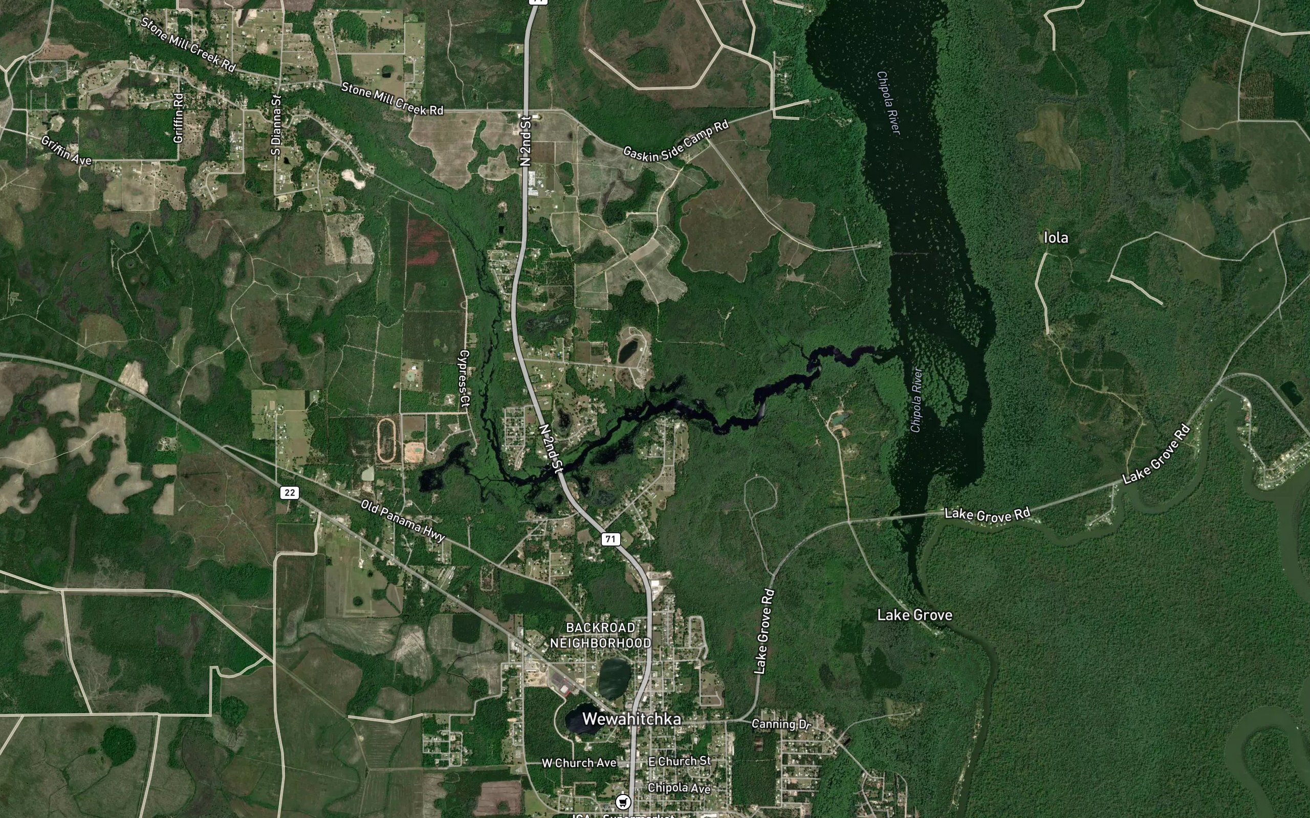 West Arm of Dead Lakes