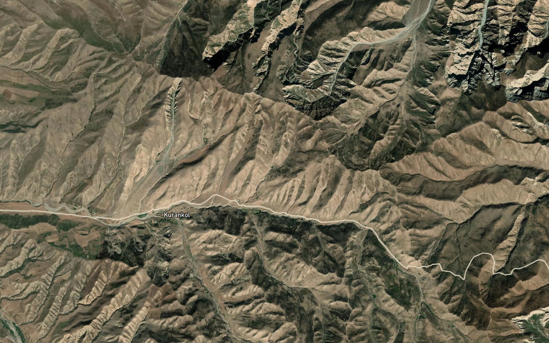Satellite map of the Rodnik Mamatali