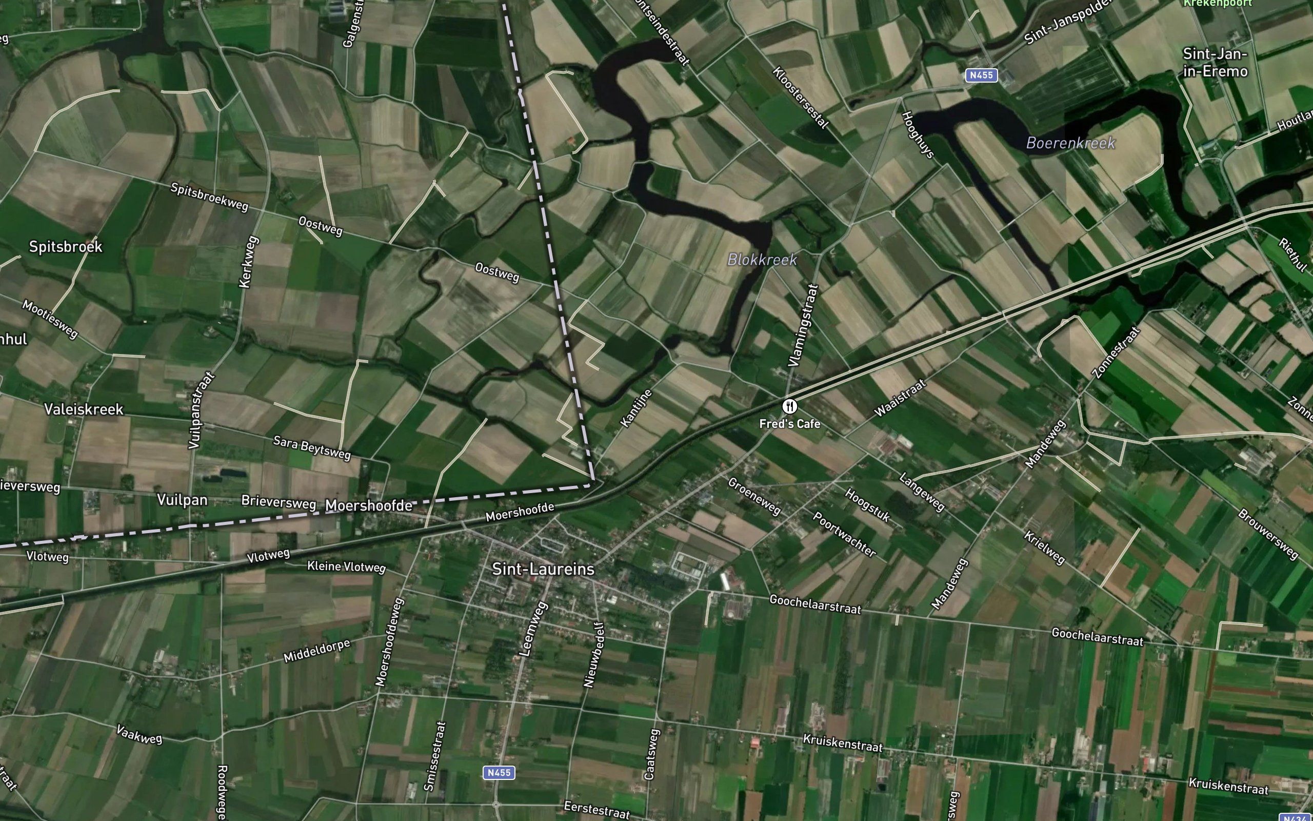 Vrouwkenshoek Kreek