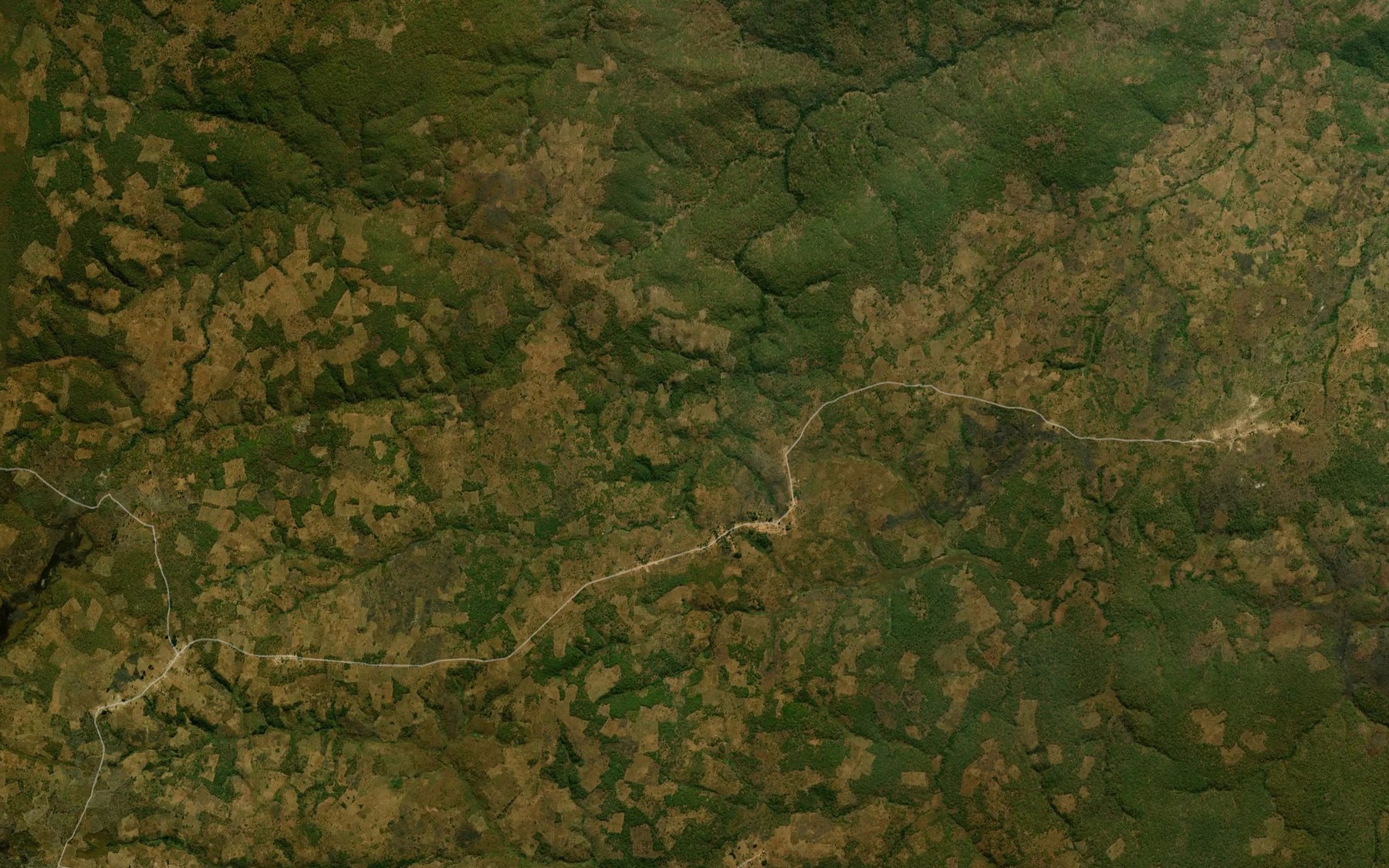 Satellite map of the Lungundjo