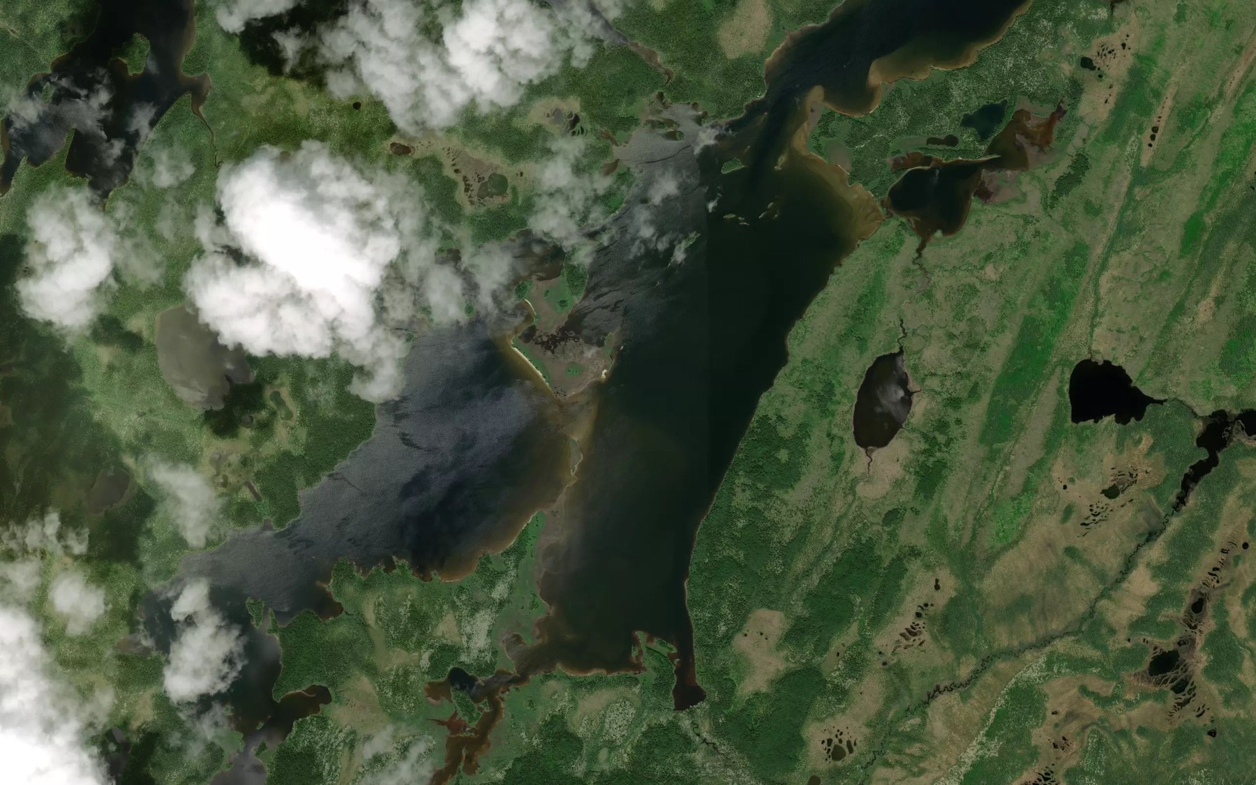 Satellite map of the Baie Tournefort