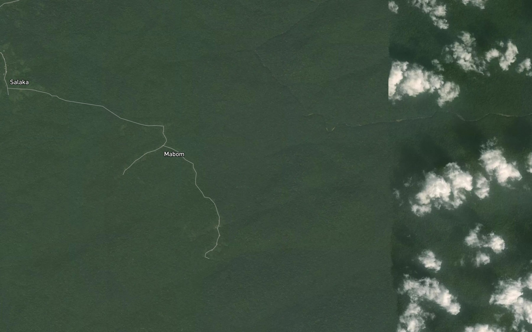 Satellite map of the Medona