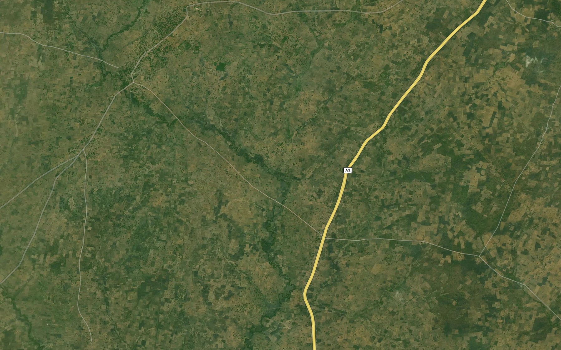 Satellite map of the River Kpoto