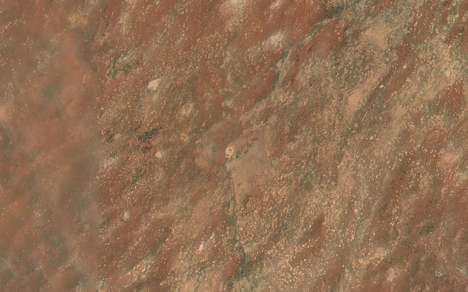 Satellite map of the Morrudoo Lake