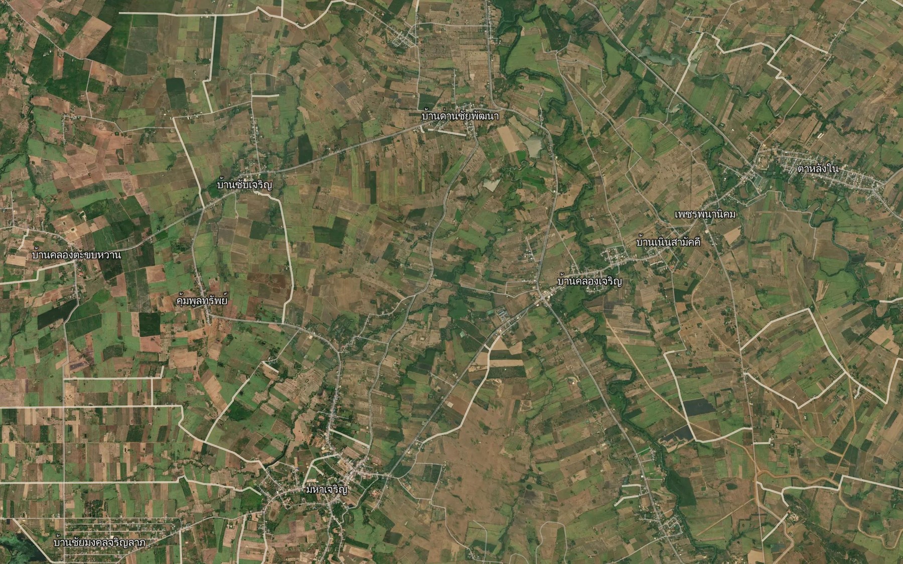 Satellite map of the Khlong Phatthana Noi