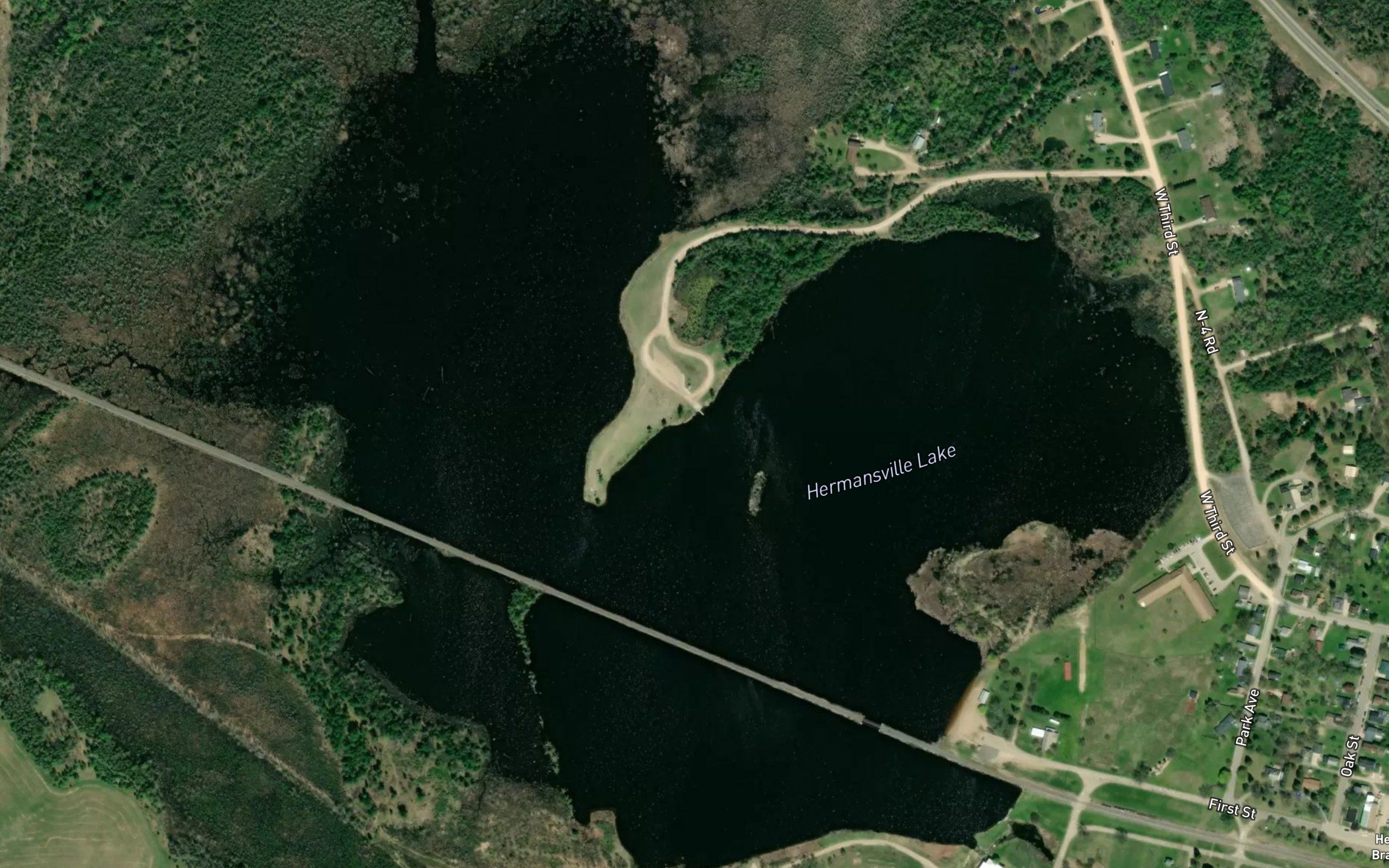 Hermansville Lake
