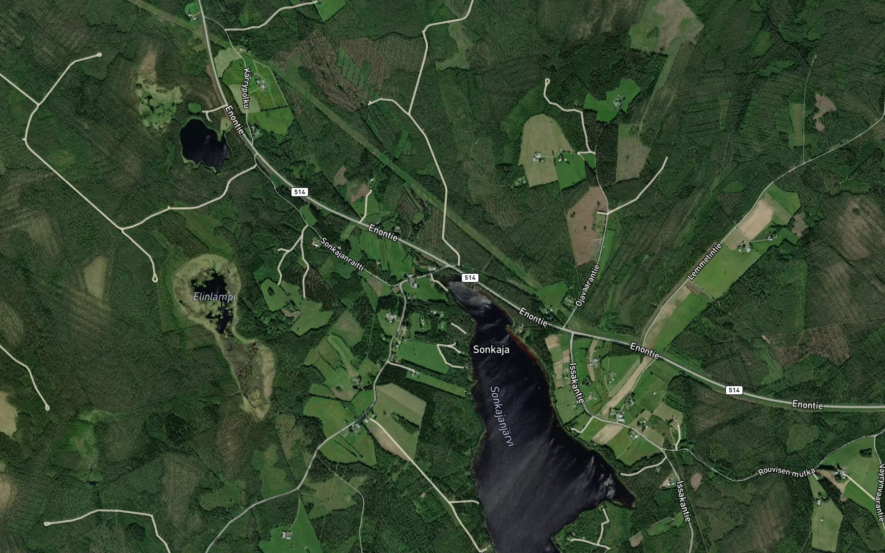 Satellite map of the Onkilamminpuro