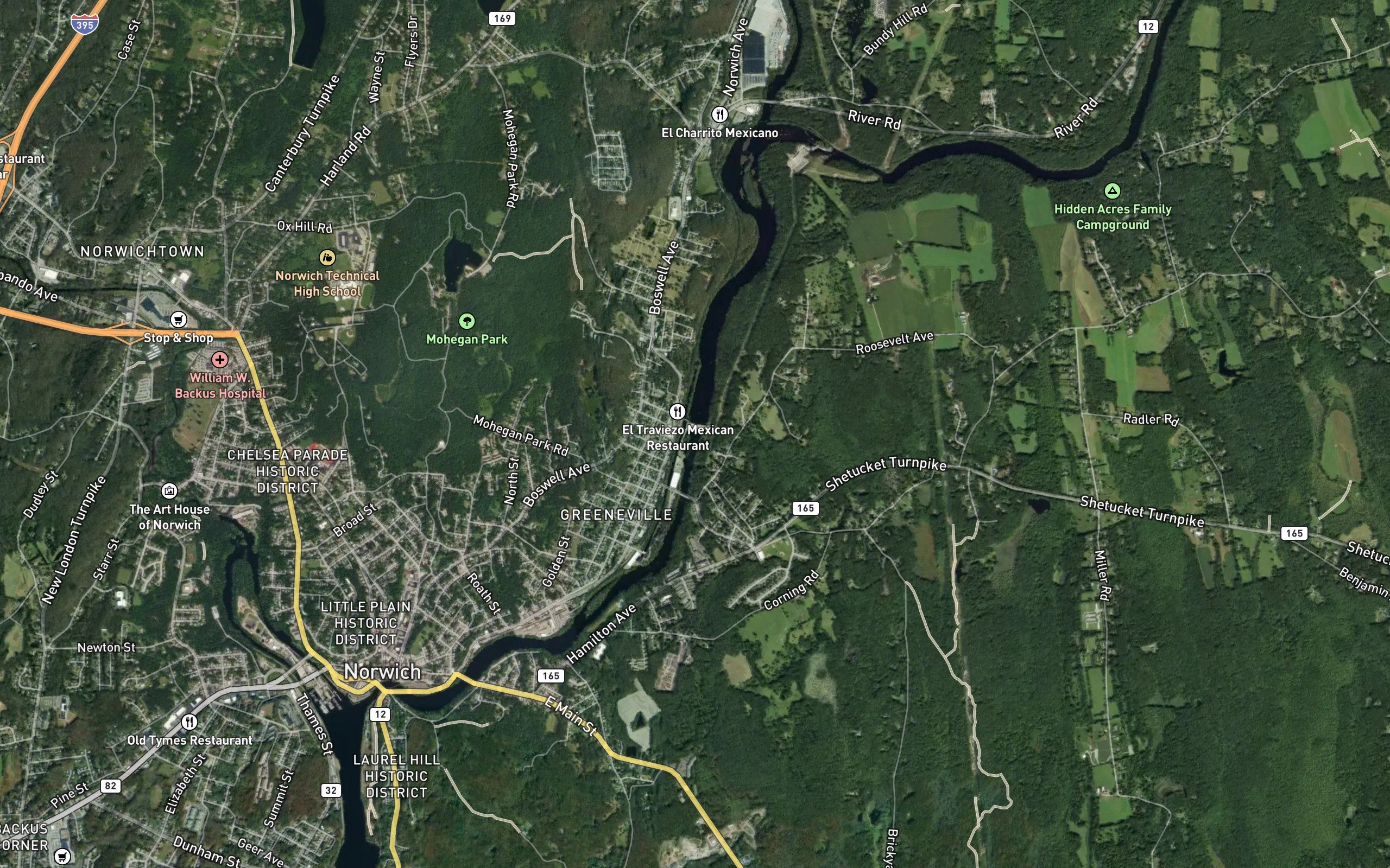 Shetucket River Reservoir