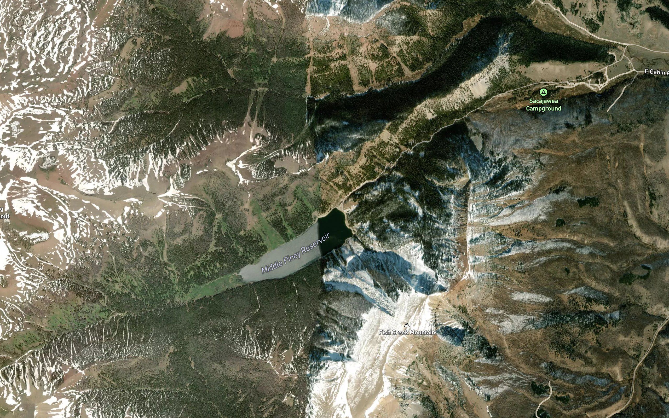 Middle Piney Reservoir
