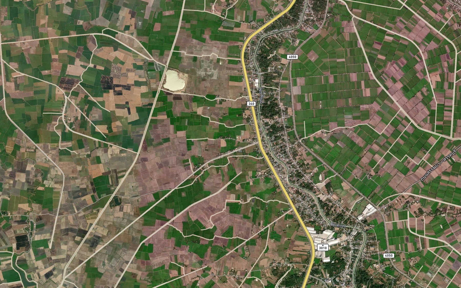 Satellite map of the Huai Dua