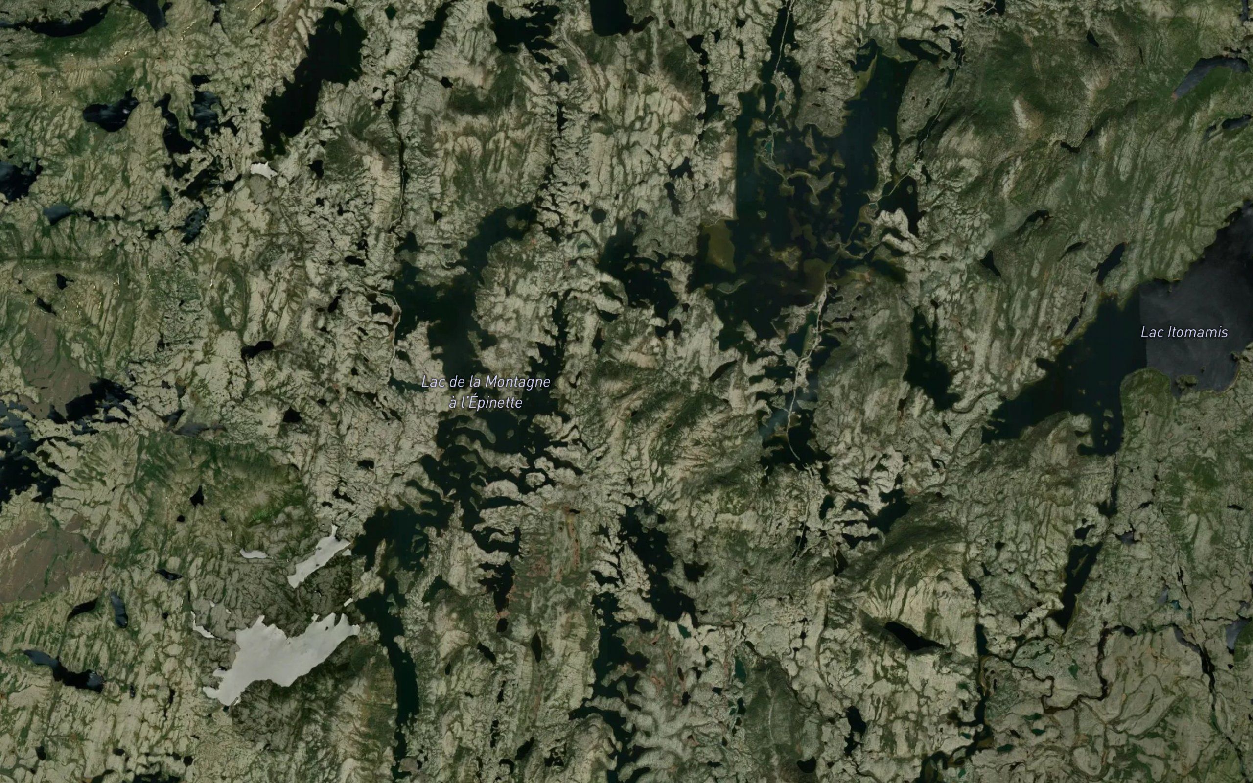 Lac de la Montagne a l'Epinette