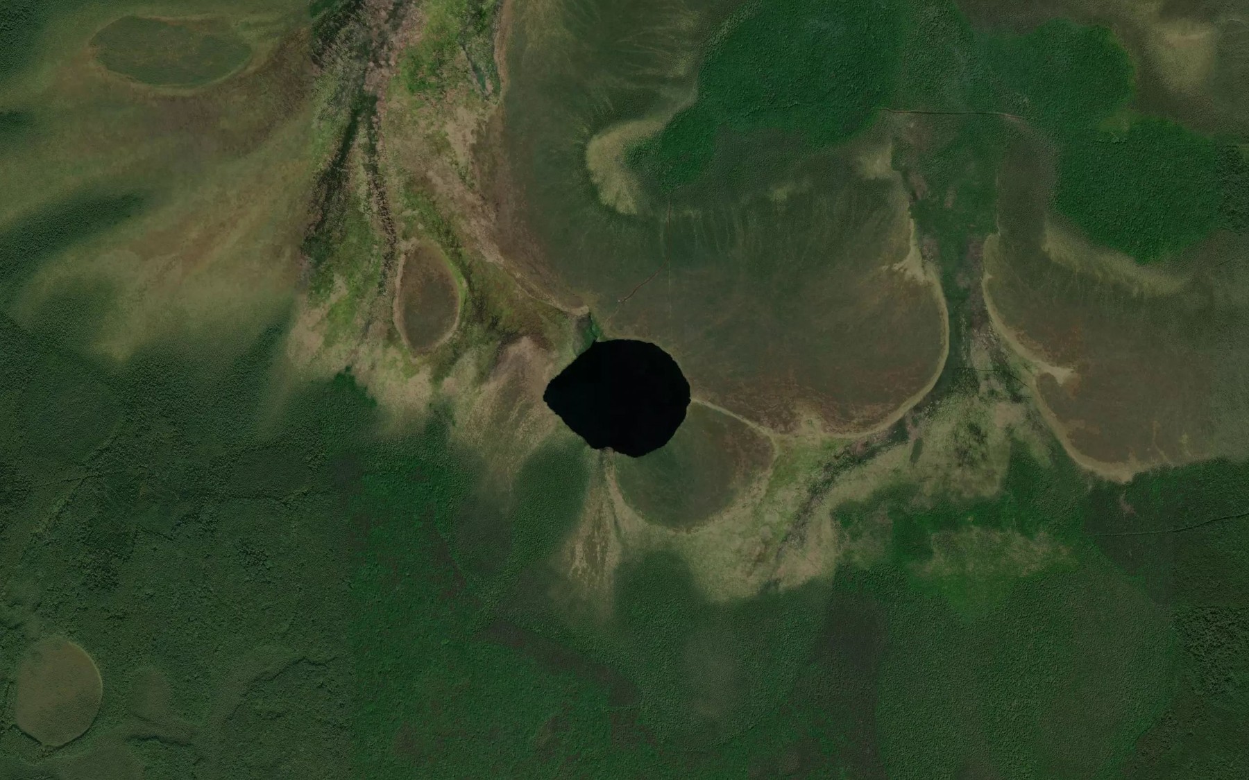 Satellite map of the Ozero Shchuch'ye