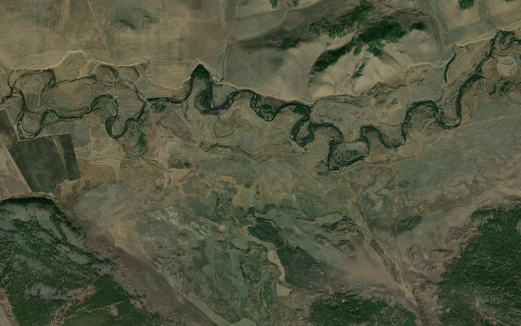 Satellite map of the Khurlukhta