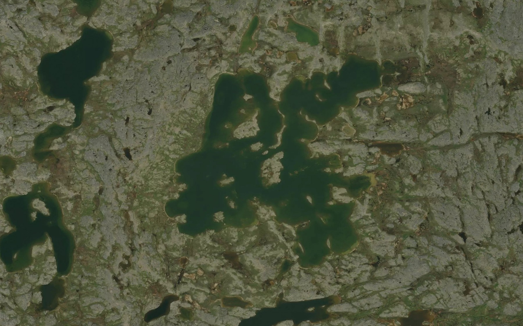 Satellite map of the Lac Qikirtatuuq