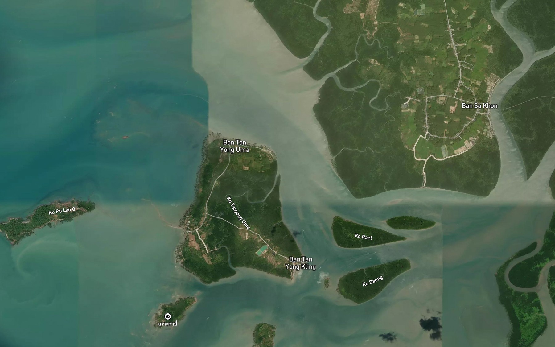 Satellite map of the Khlong Niam