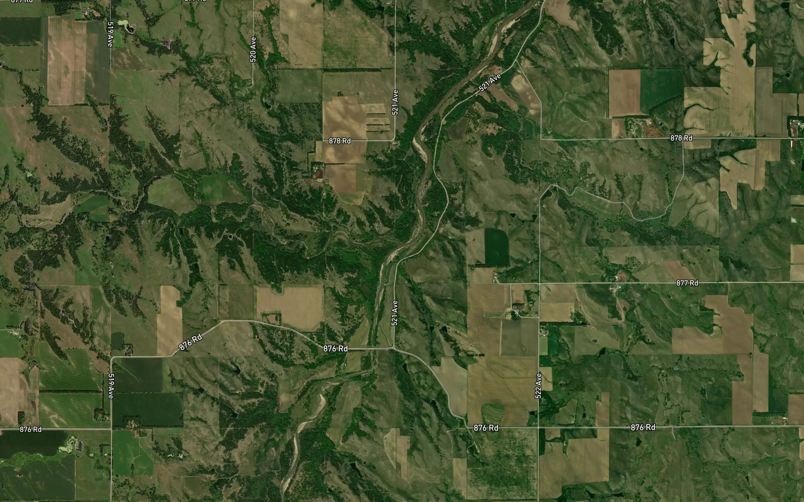 Middle Branch Verdigree Creek