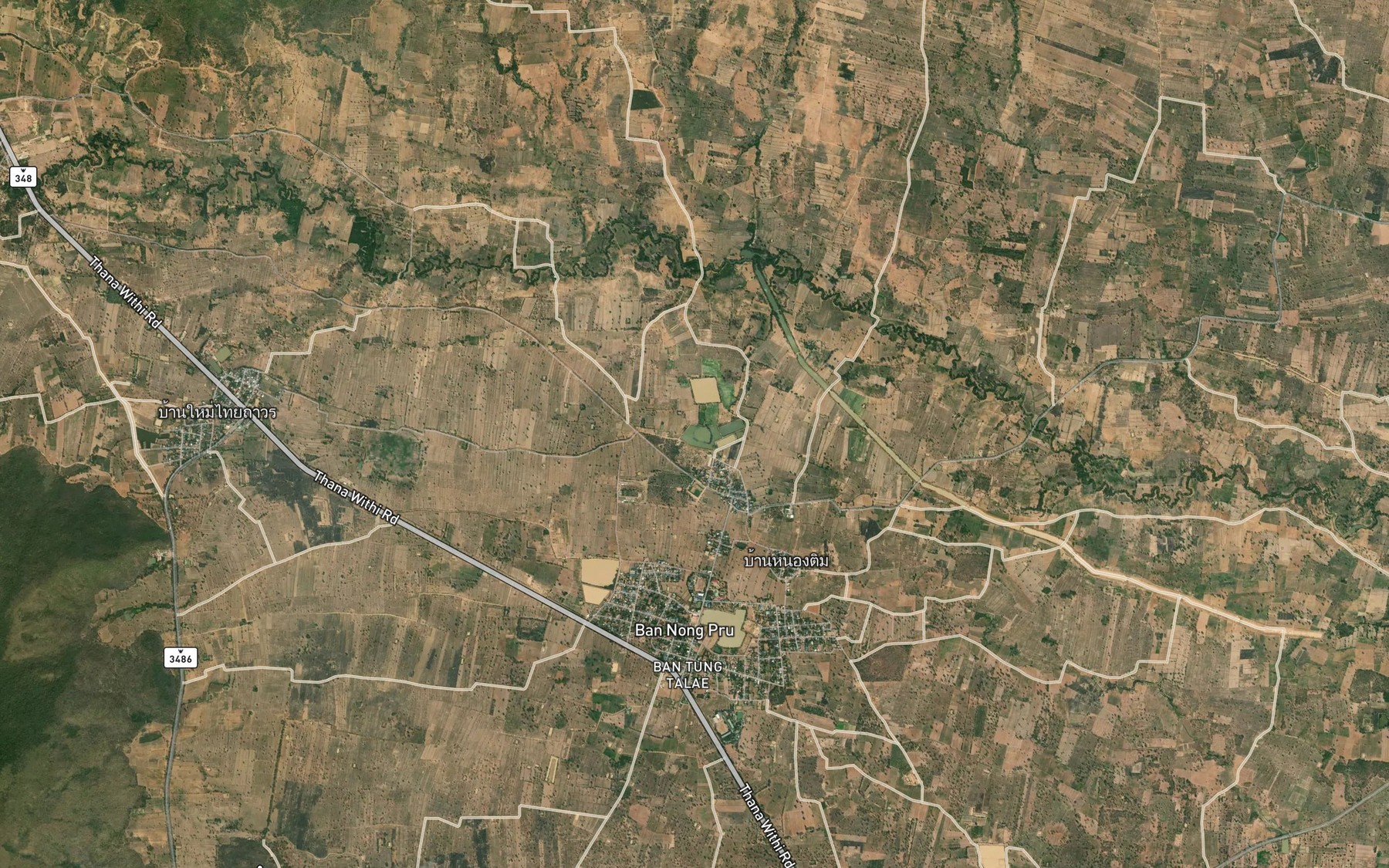 Satellite map of the Nong Tim