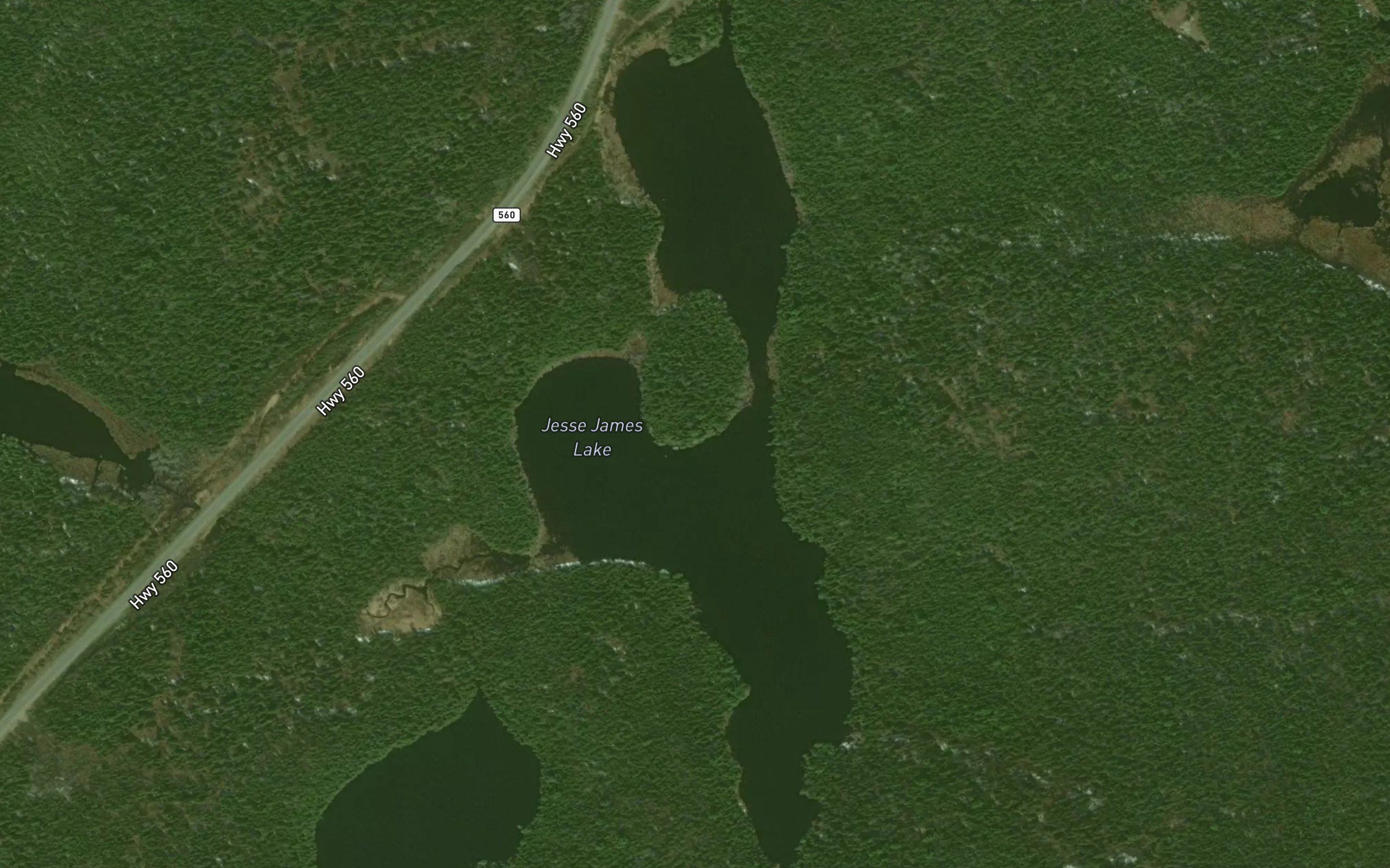 Jesse James Lake