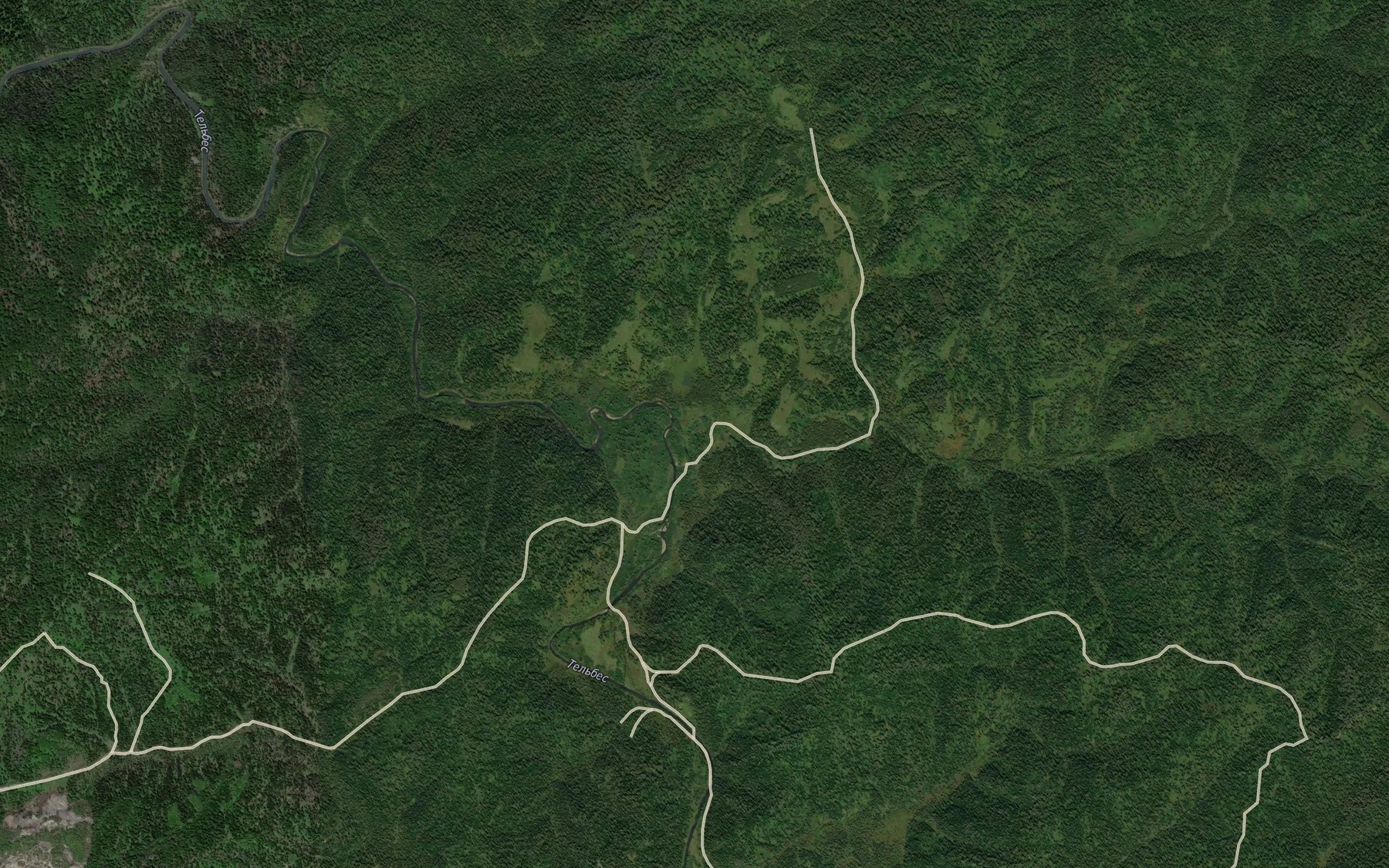 Satellite map of the Kers