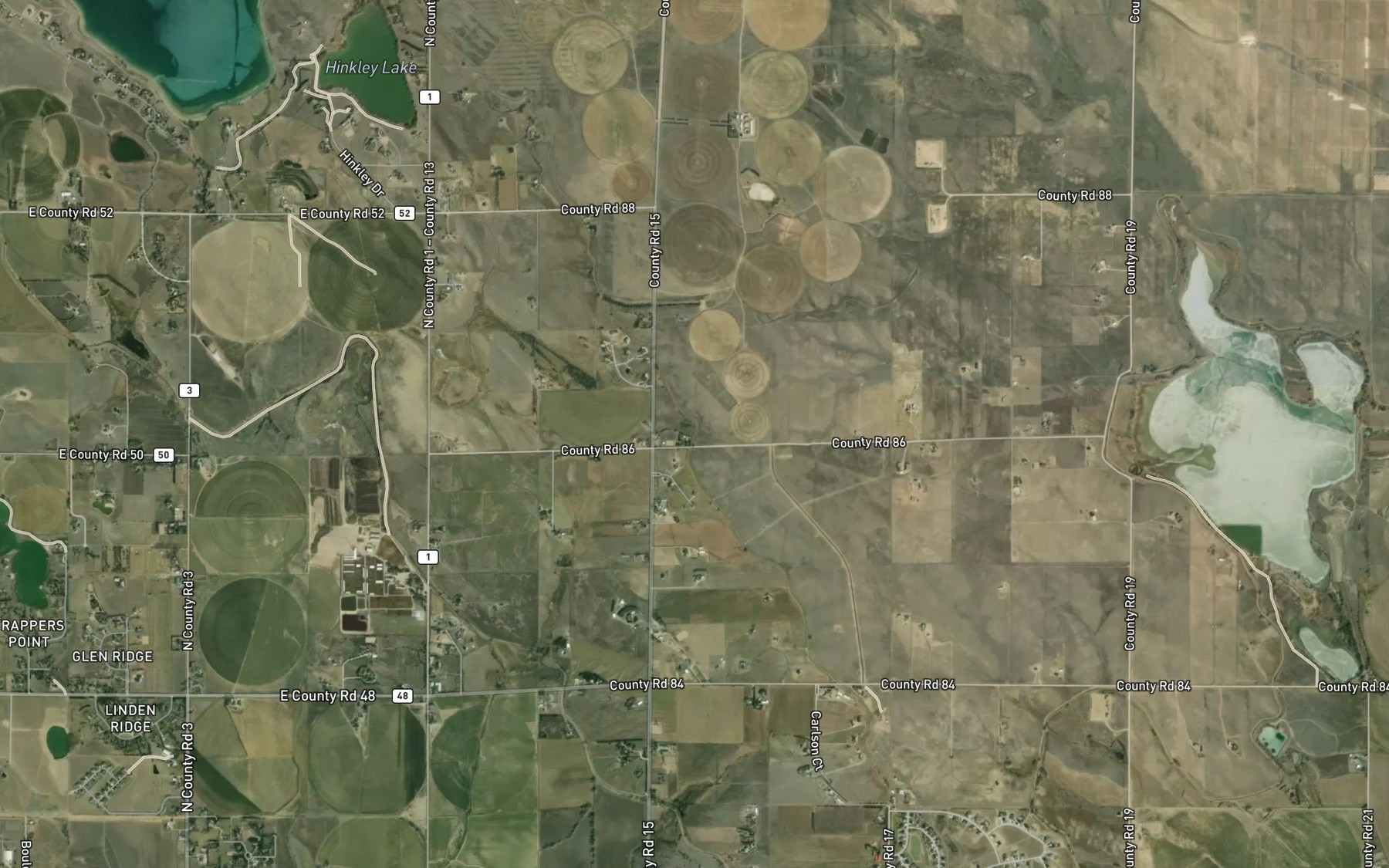Satellite map of the Cactus Hill Lateral