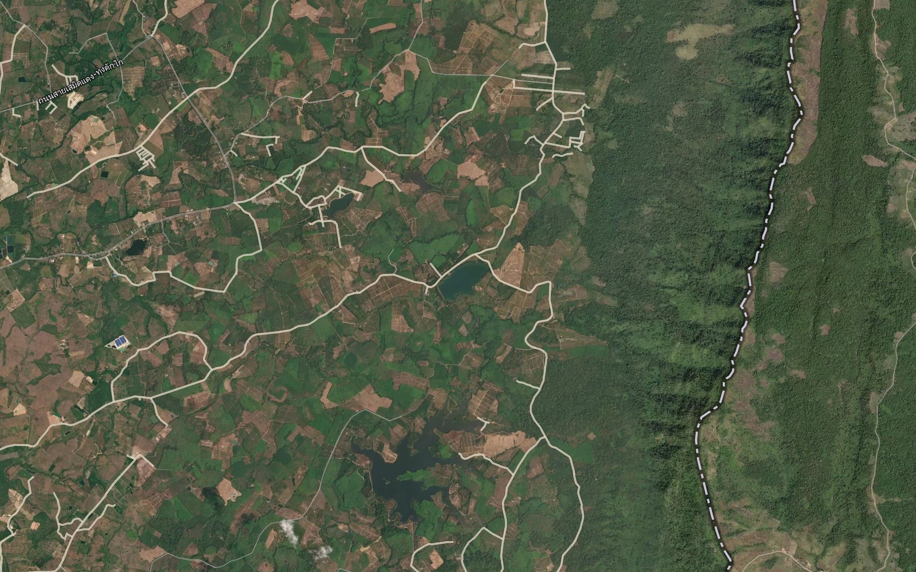Satellite map of the Ang Kep Nam Thap Phong