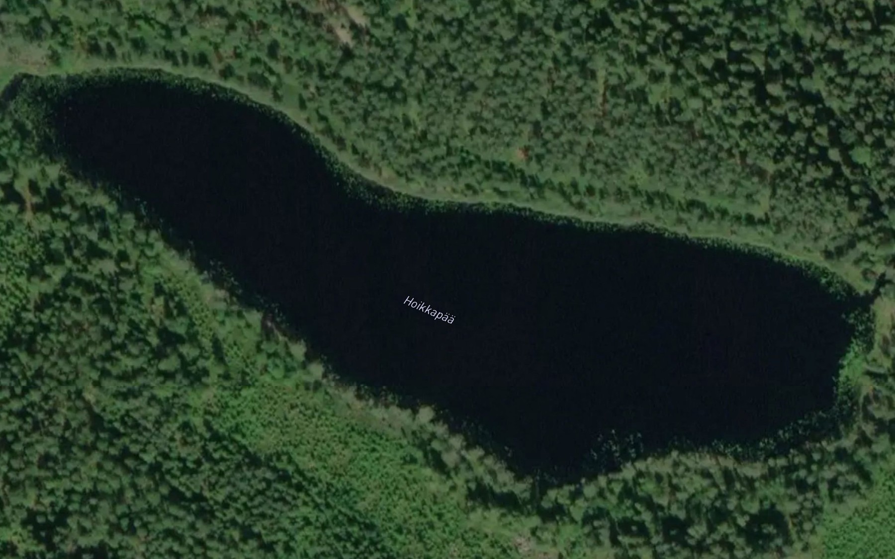 Satellite map of the Hoikkapaa