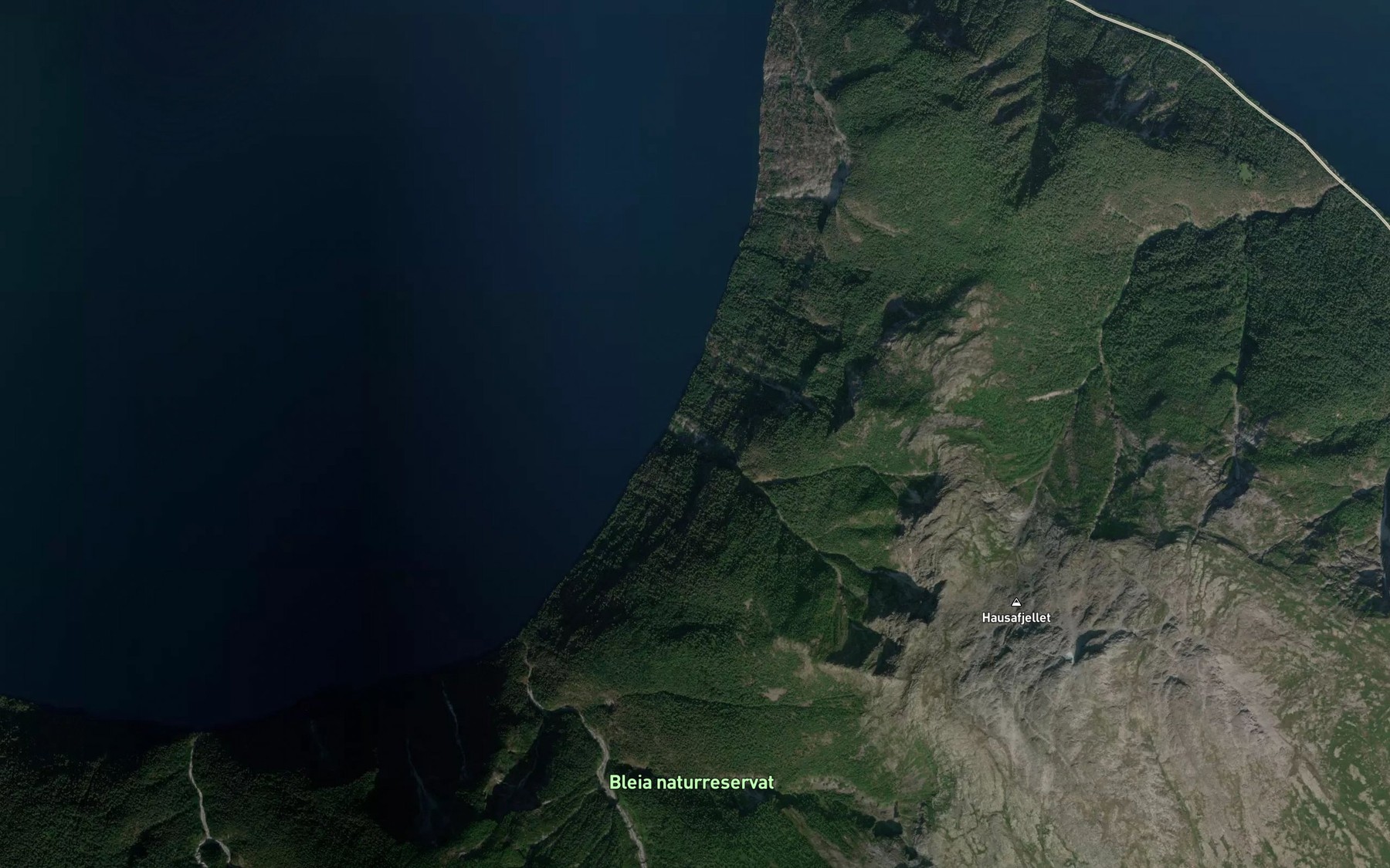 Satellite map of the Svagrovi