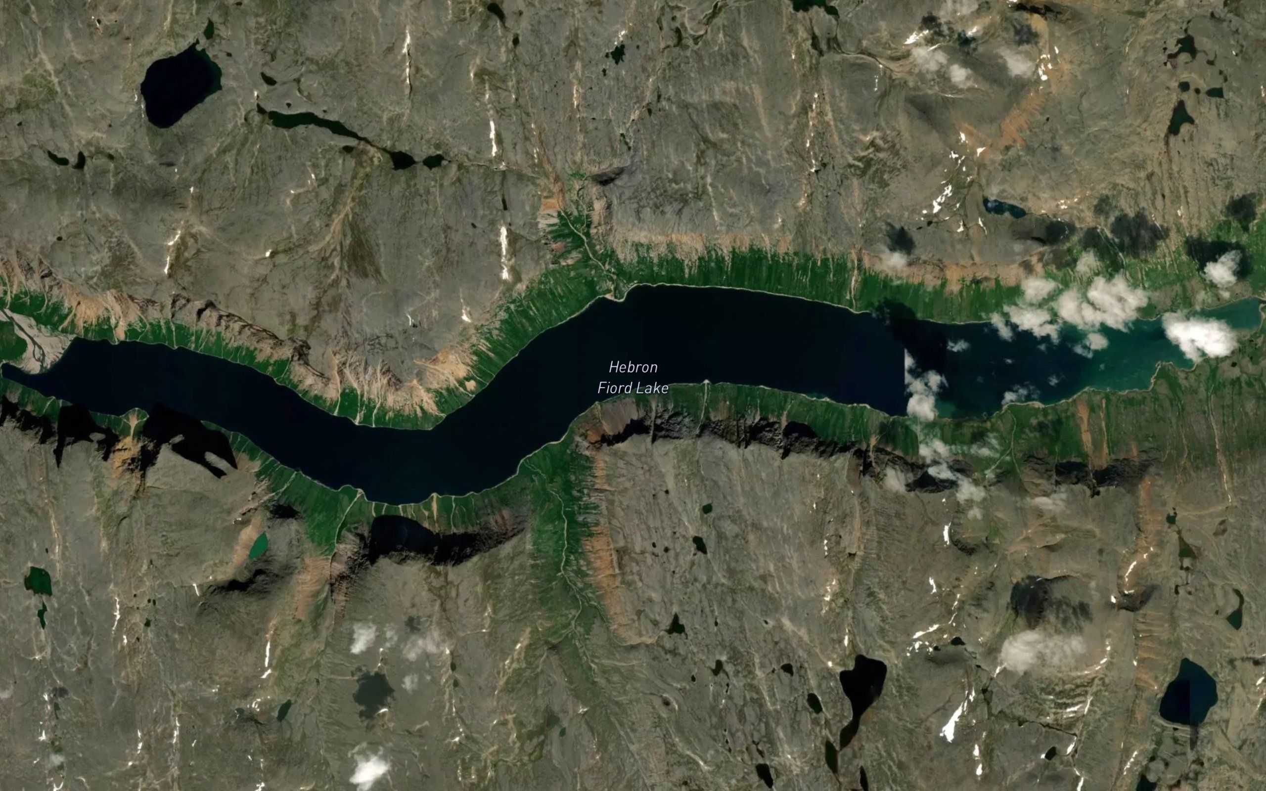 Hebron Fiord Lake