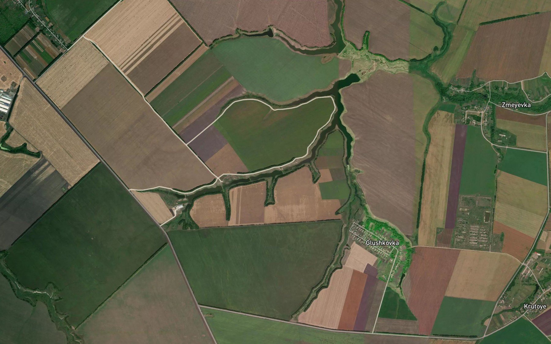 Satellite map of the Balka Stupinskiy Log