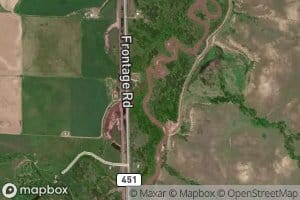 White Man Runs Him Creek