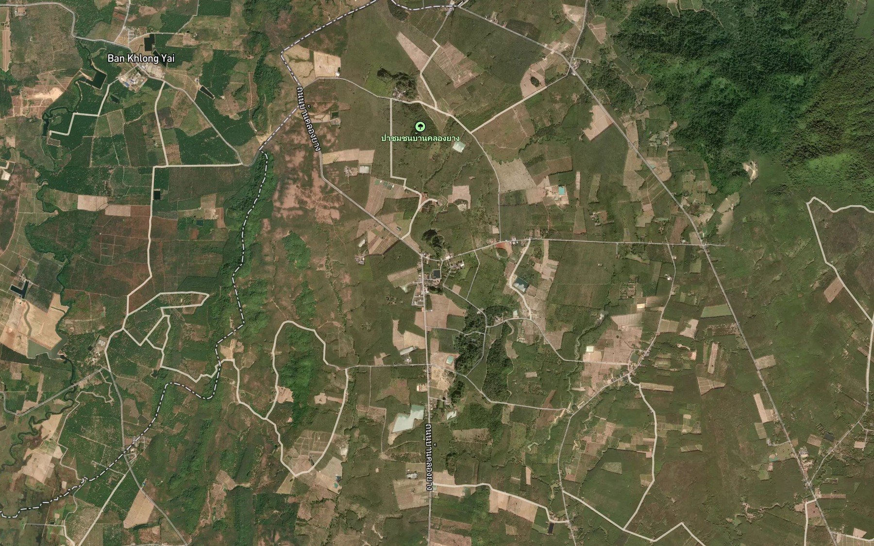 Satellite map of the Sa Nam Ban Khao Noi
