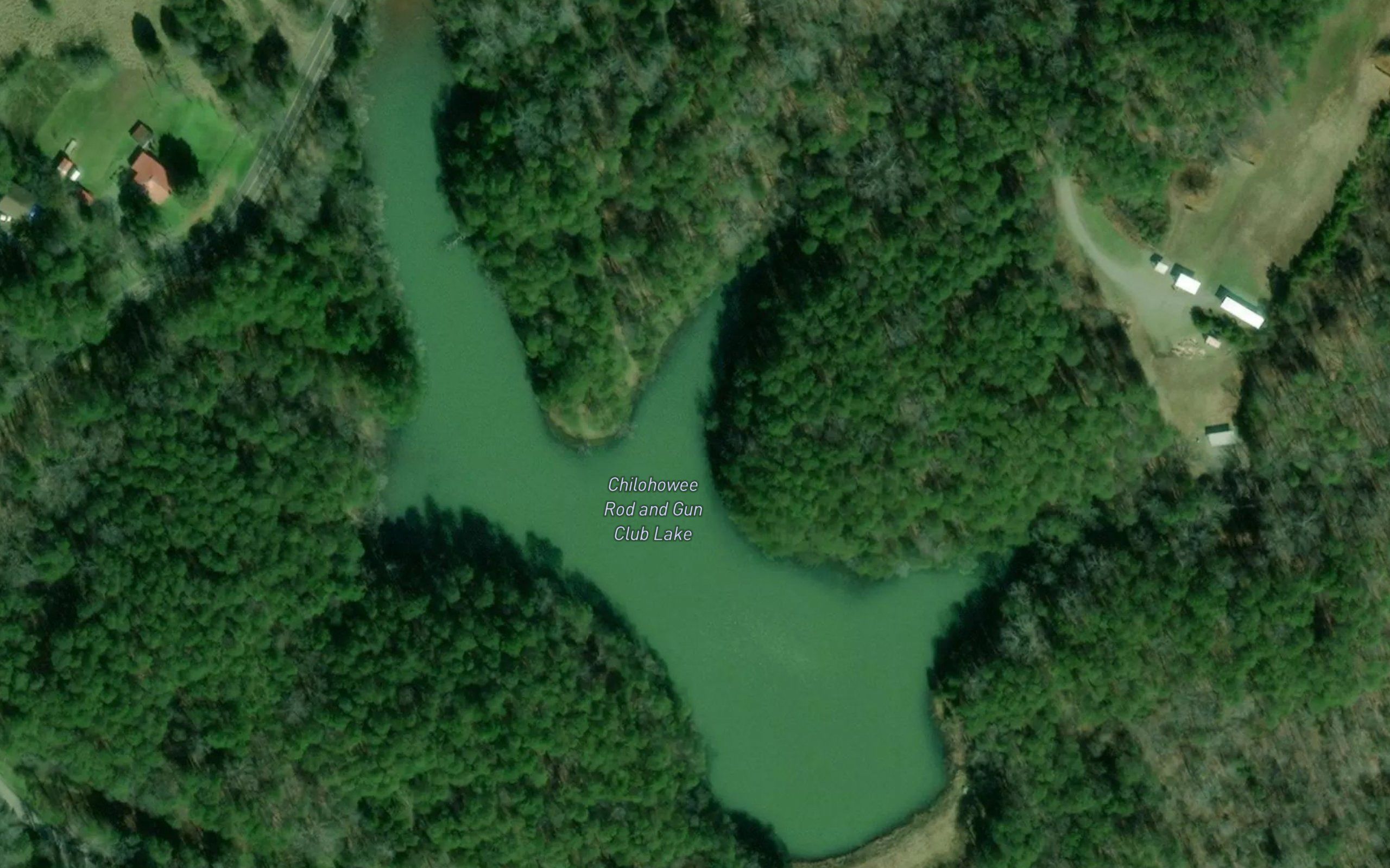 Chilohowee Rod and Gun Club Lake