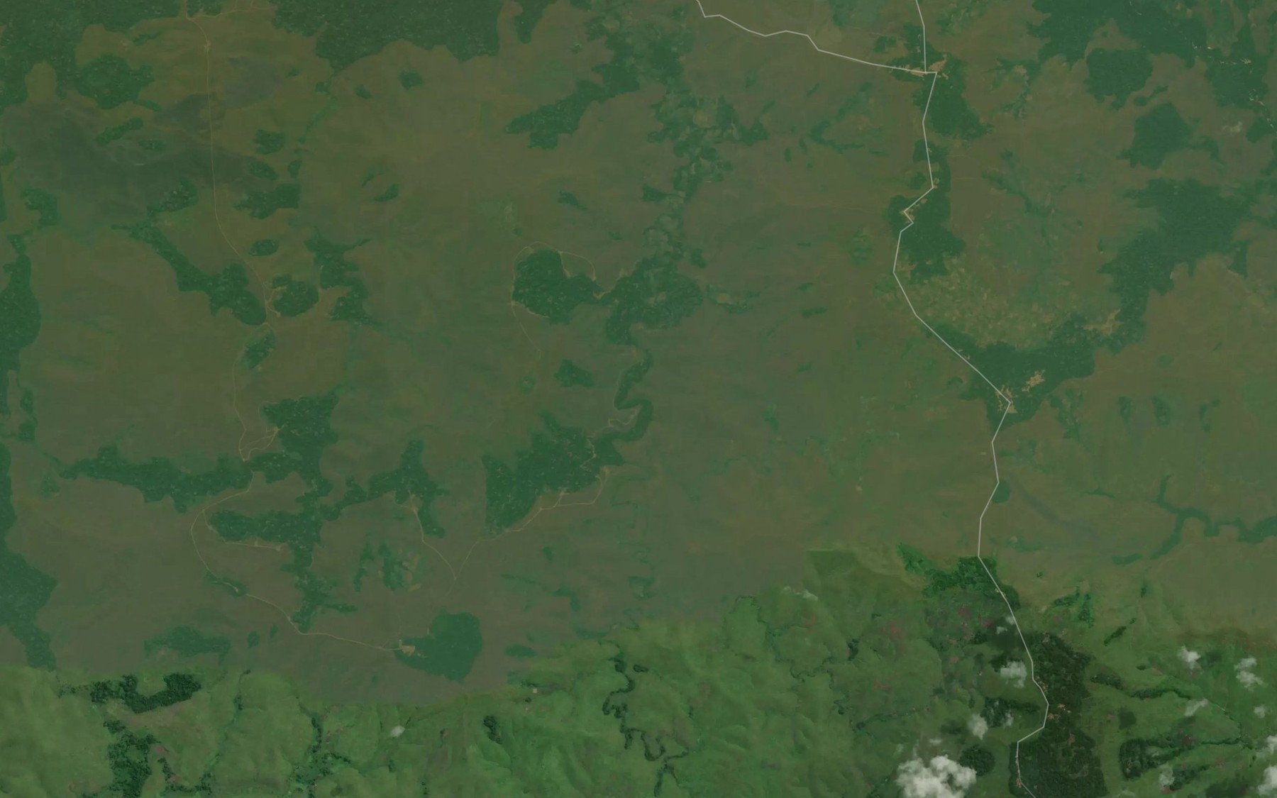 Satellite map of the Iala
