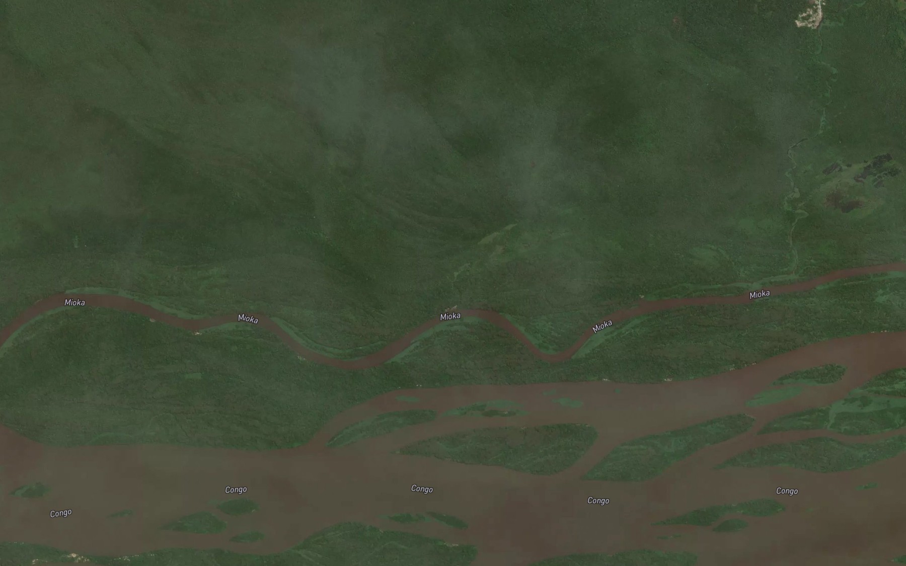 Satellite map of the Mandongo