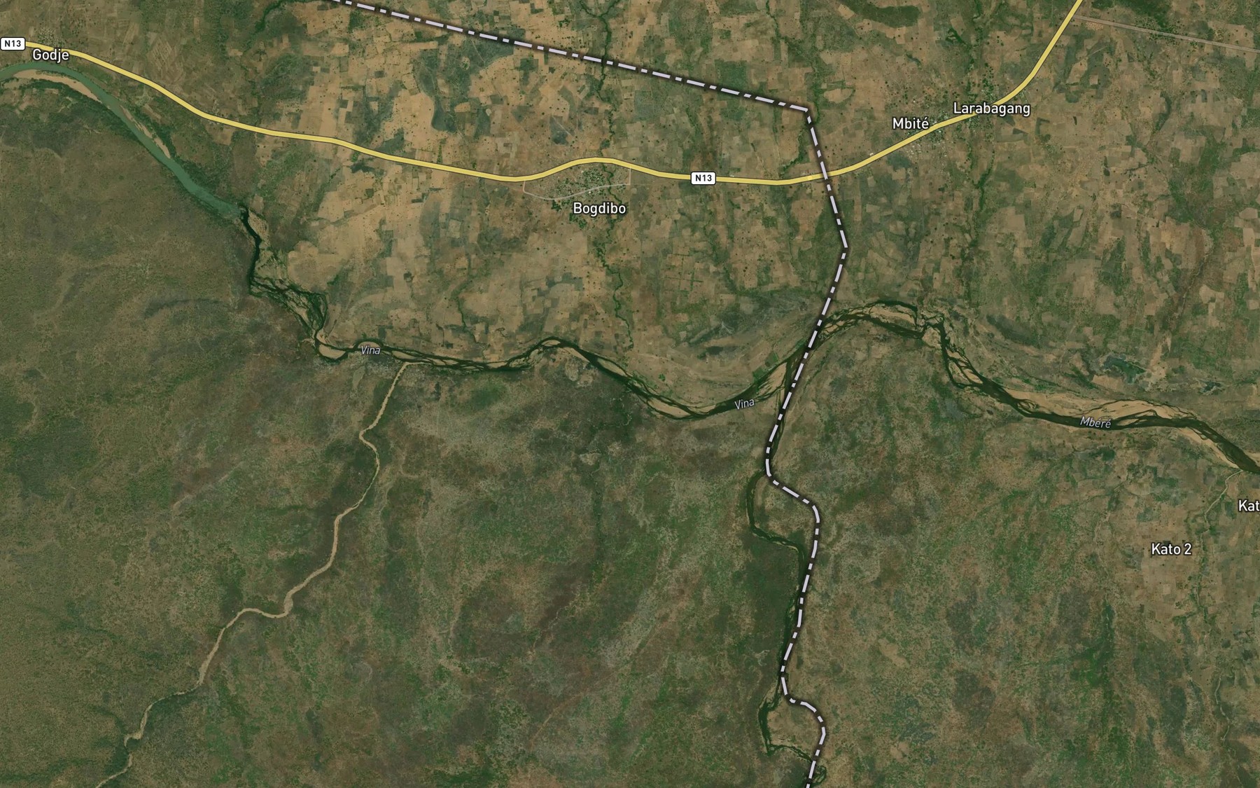 Satellite map of the Couli