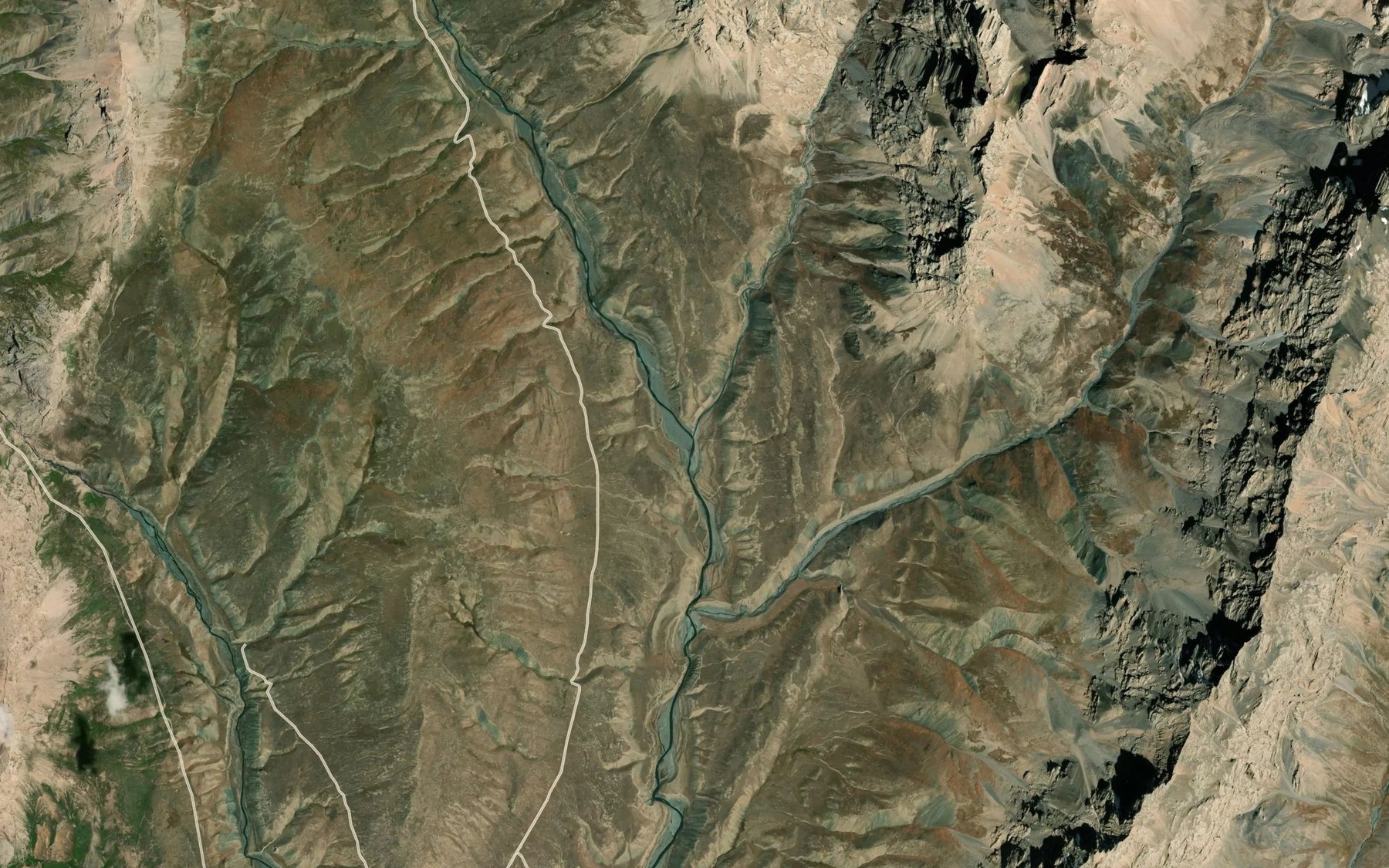 Satellite map of the Obayla