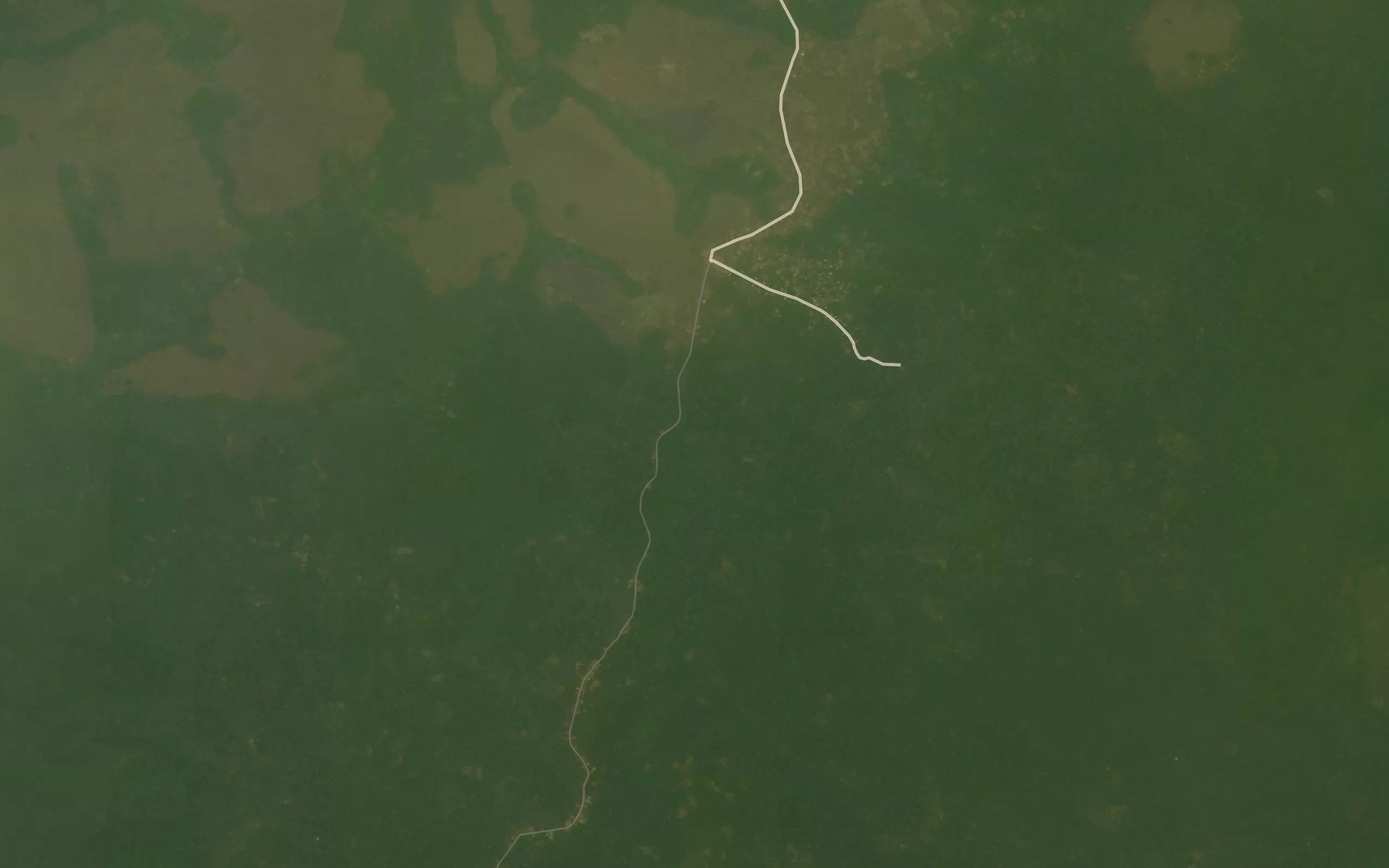 Satellite map of the Ngoulembe