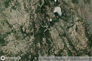 Satellite map of the Falls Creek
