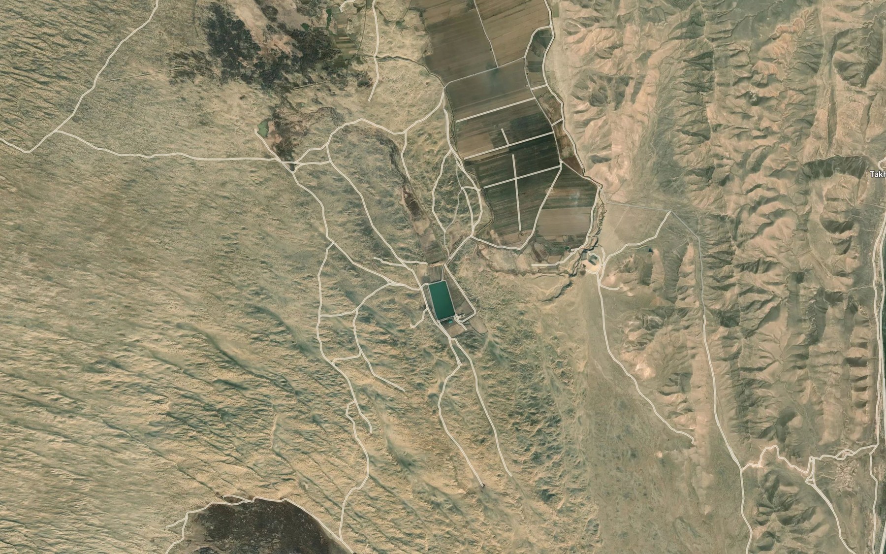 Satellite map of the Kanal Kattaaryk