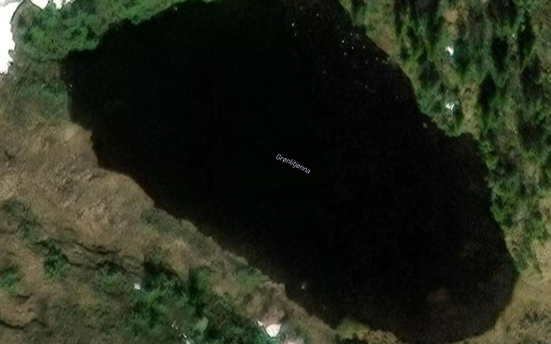 Satellite map of the Gronlitjorna