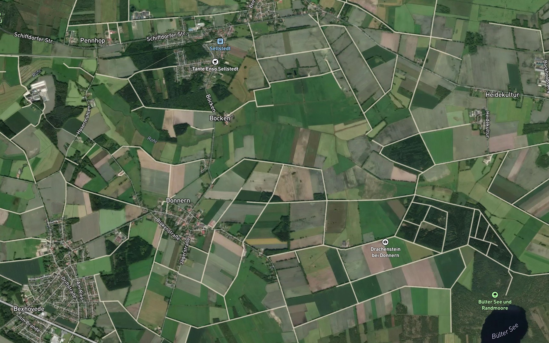 Satellite map of the Alte Rohr