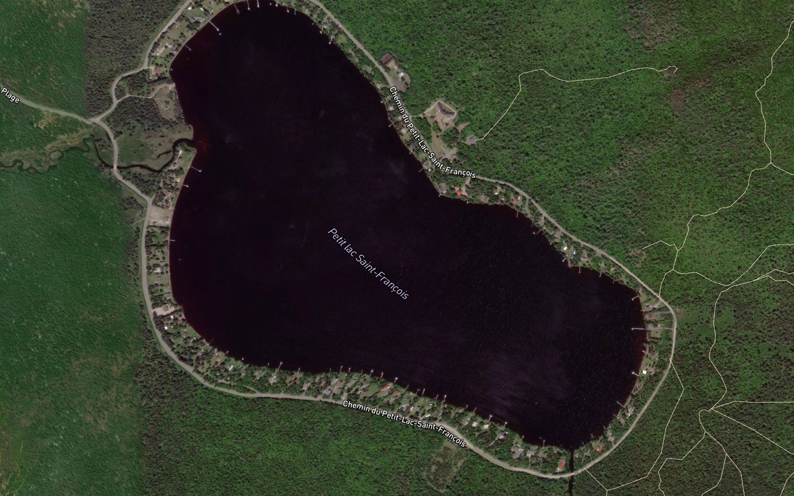 Petit lac Saint-Francois