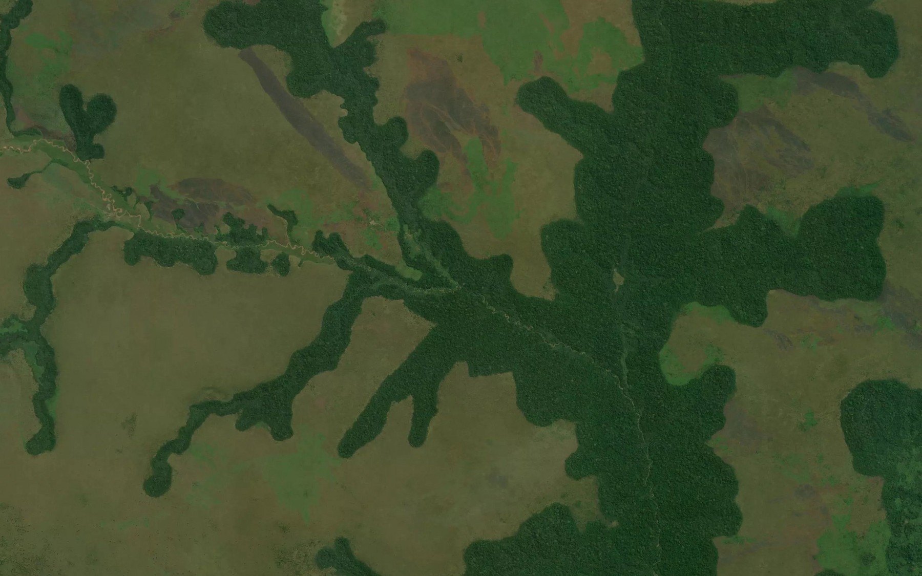 Satellite map of the Ibondo