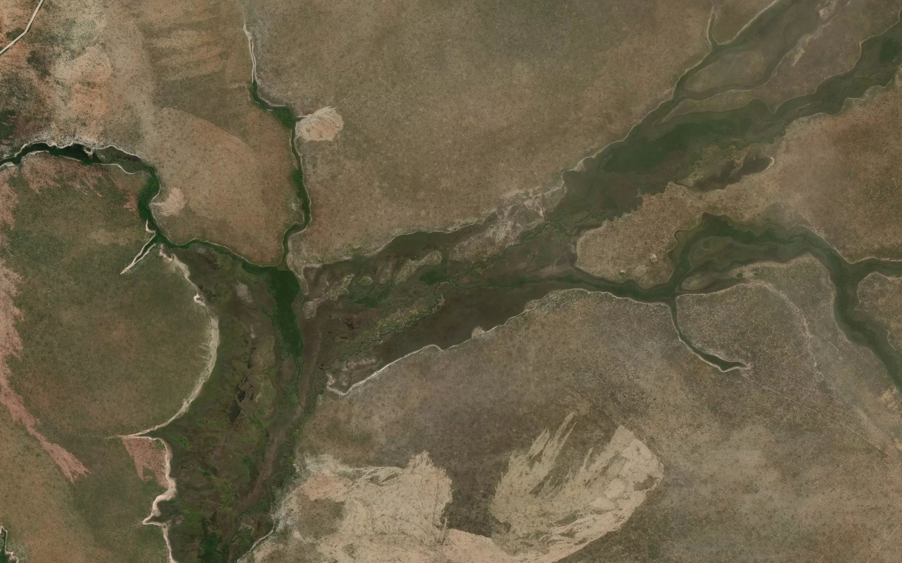 Satellite map of the Corrego Casa de Pedra
