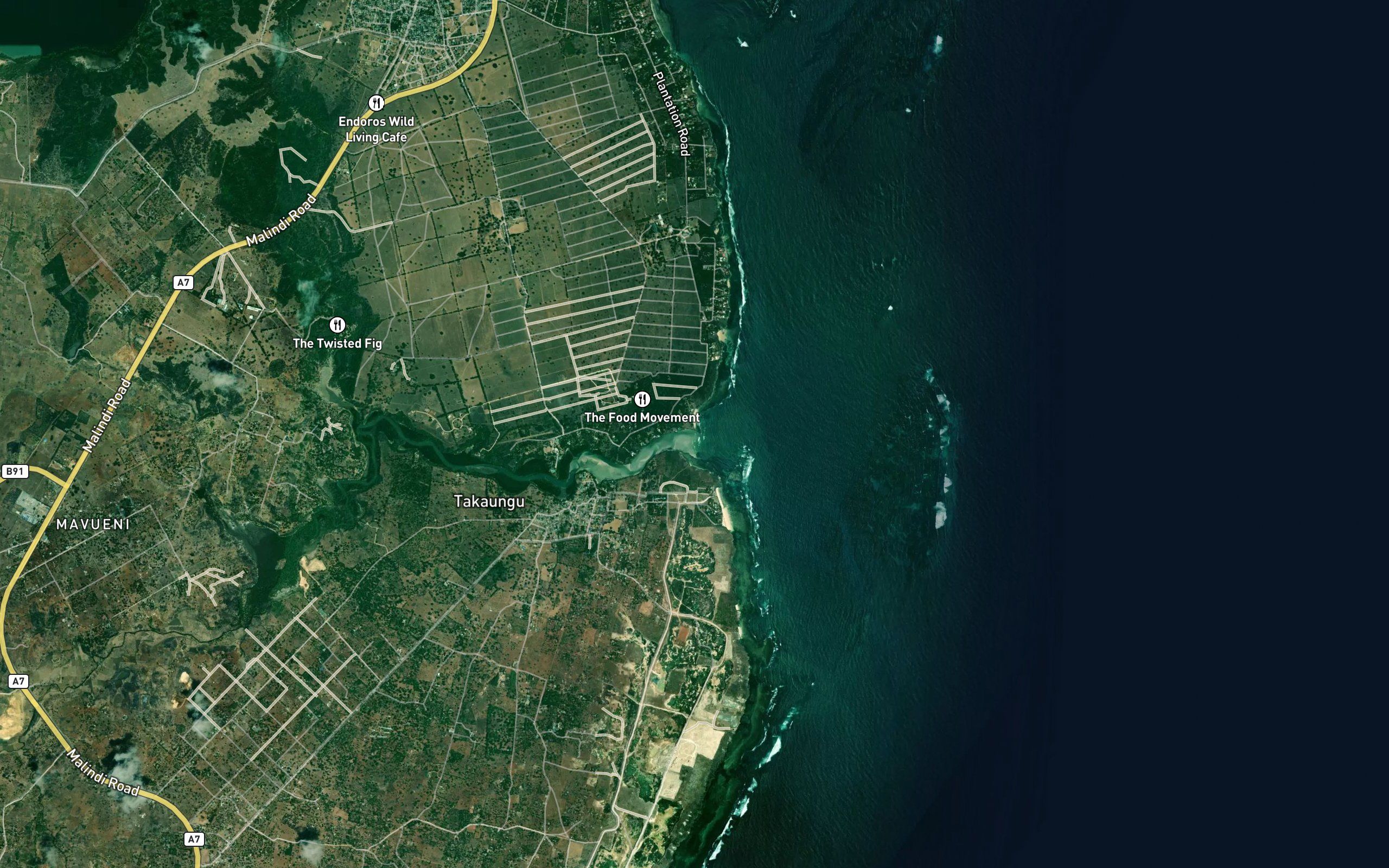 Takaungu Creek