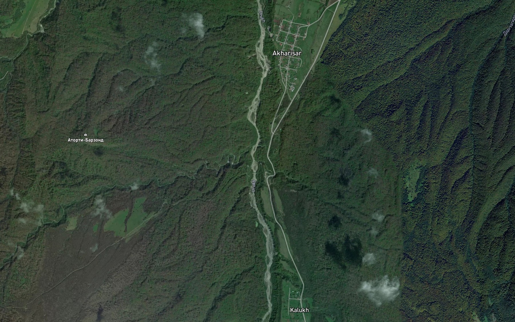 Satellite map of the Arsaki