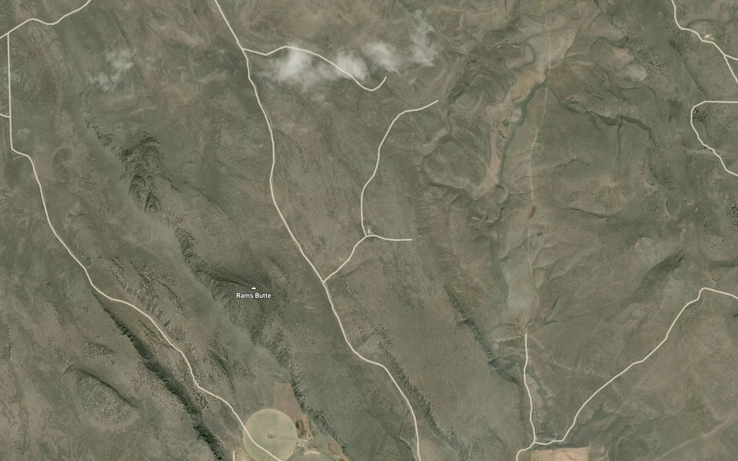 Rams Butte Reservoir