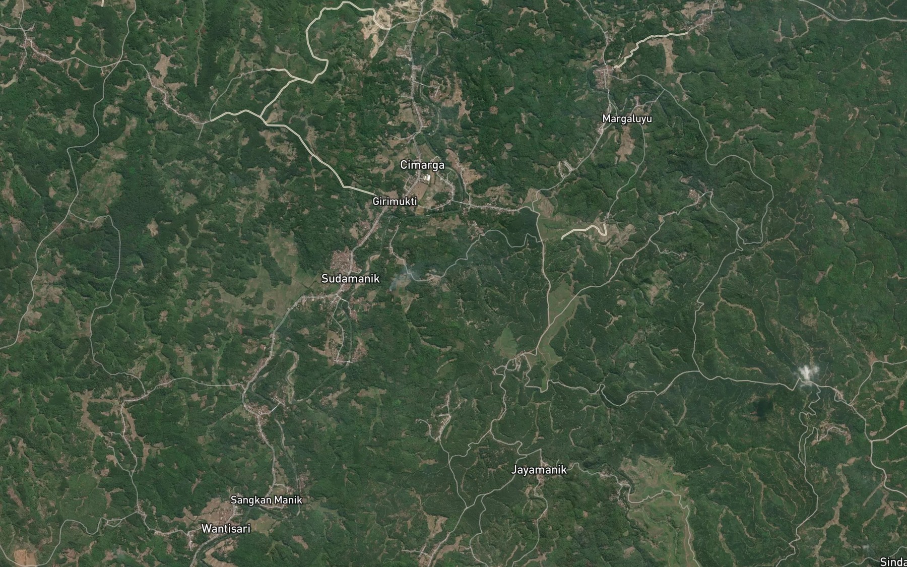 Satellite map of the Ci Rocek